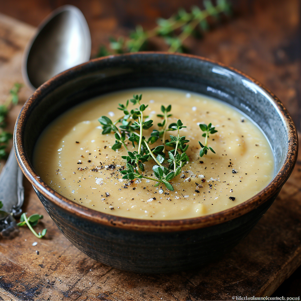 roasted parsnip soup