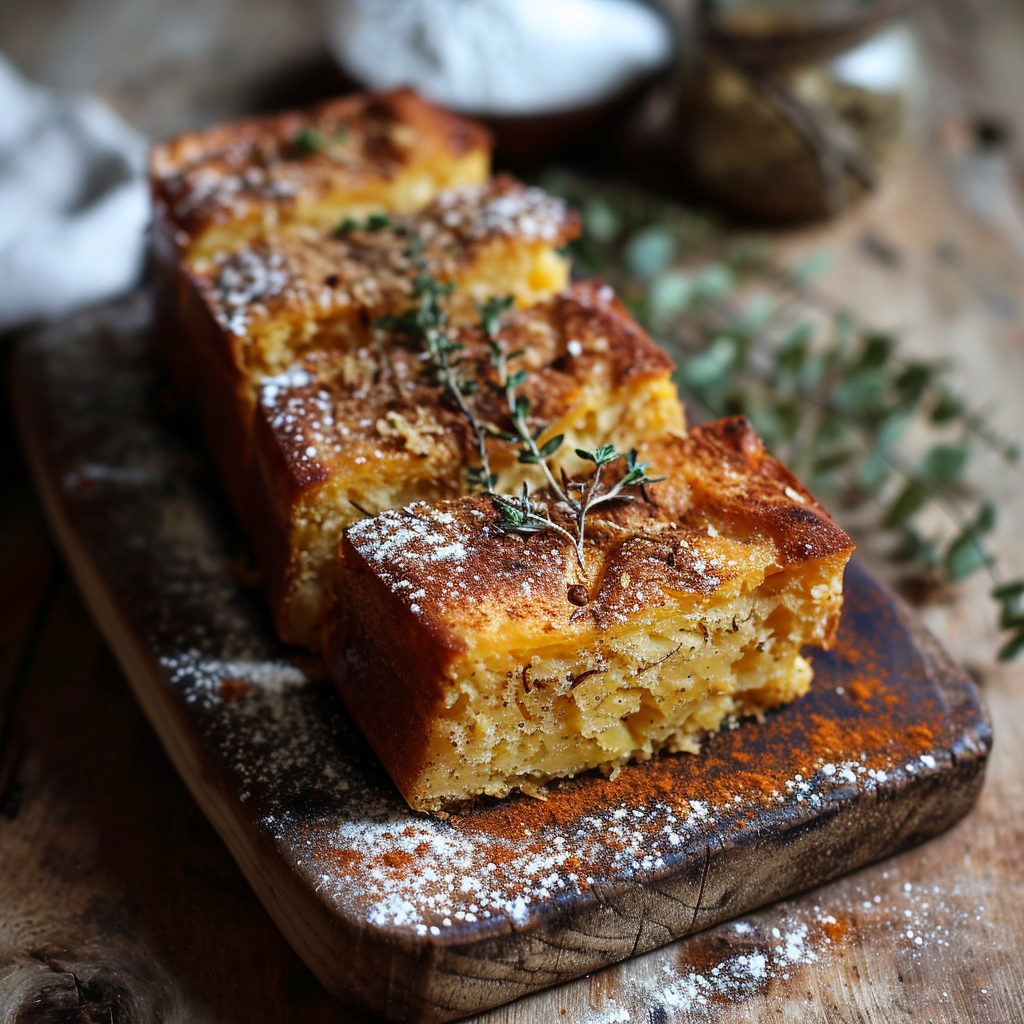 spiced parsnip cake