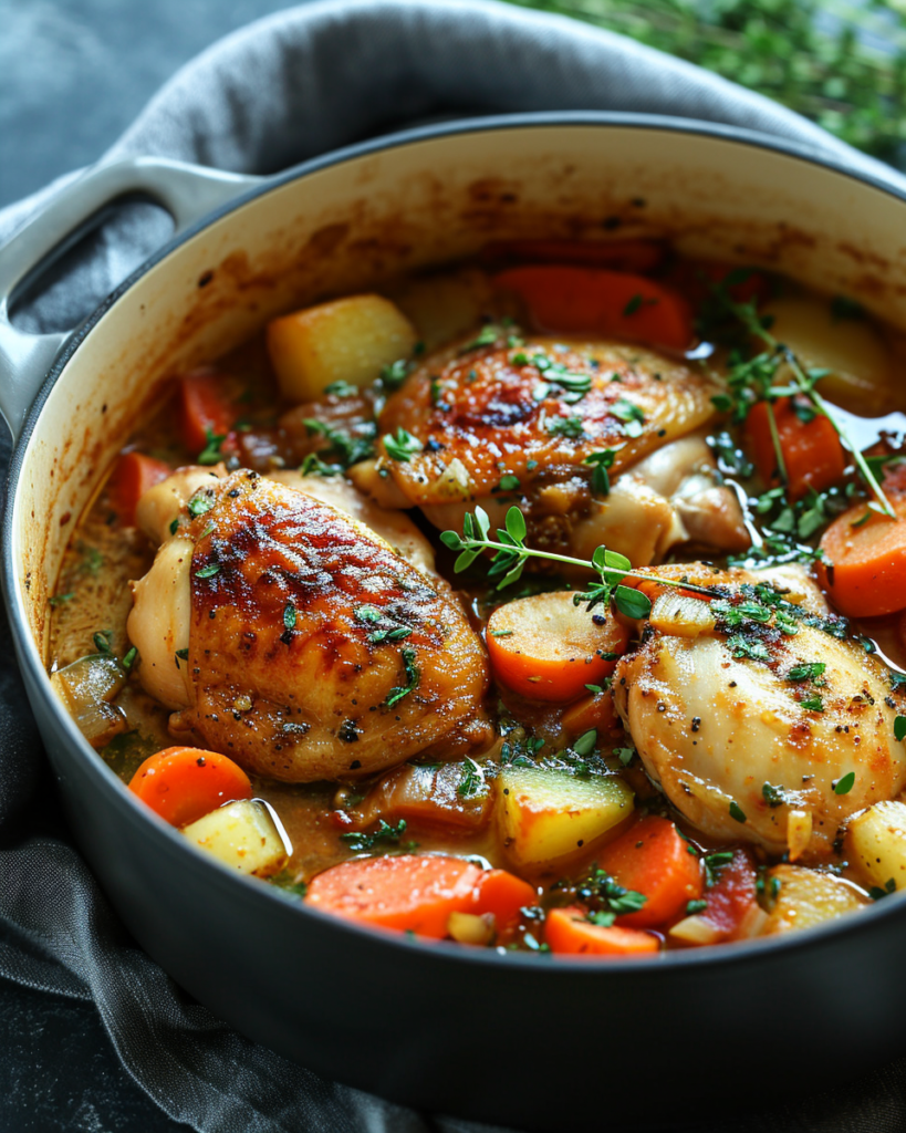 one pot chicken thighs