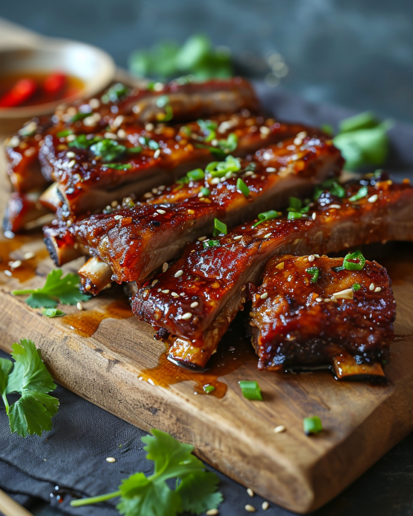 sticky pork ribs