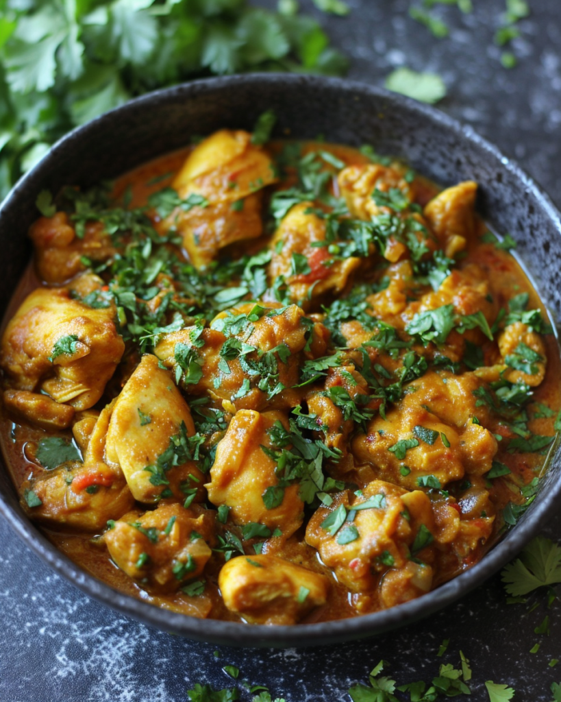 chicken thigh curry 