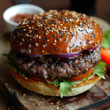 venison burger