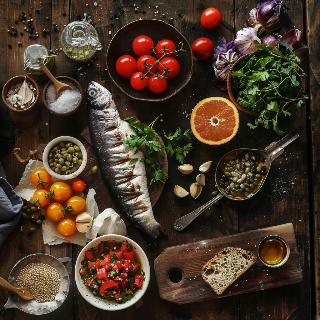 Mediterranean Feast: A 28-Day Plan for Healthful Eating and Living